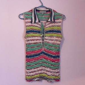 M missoni sleeveless top